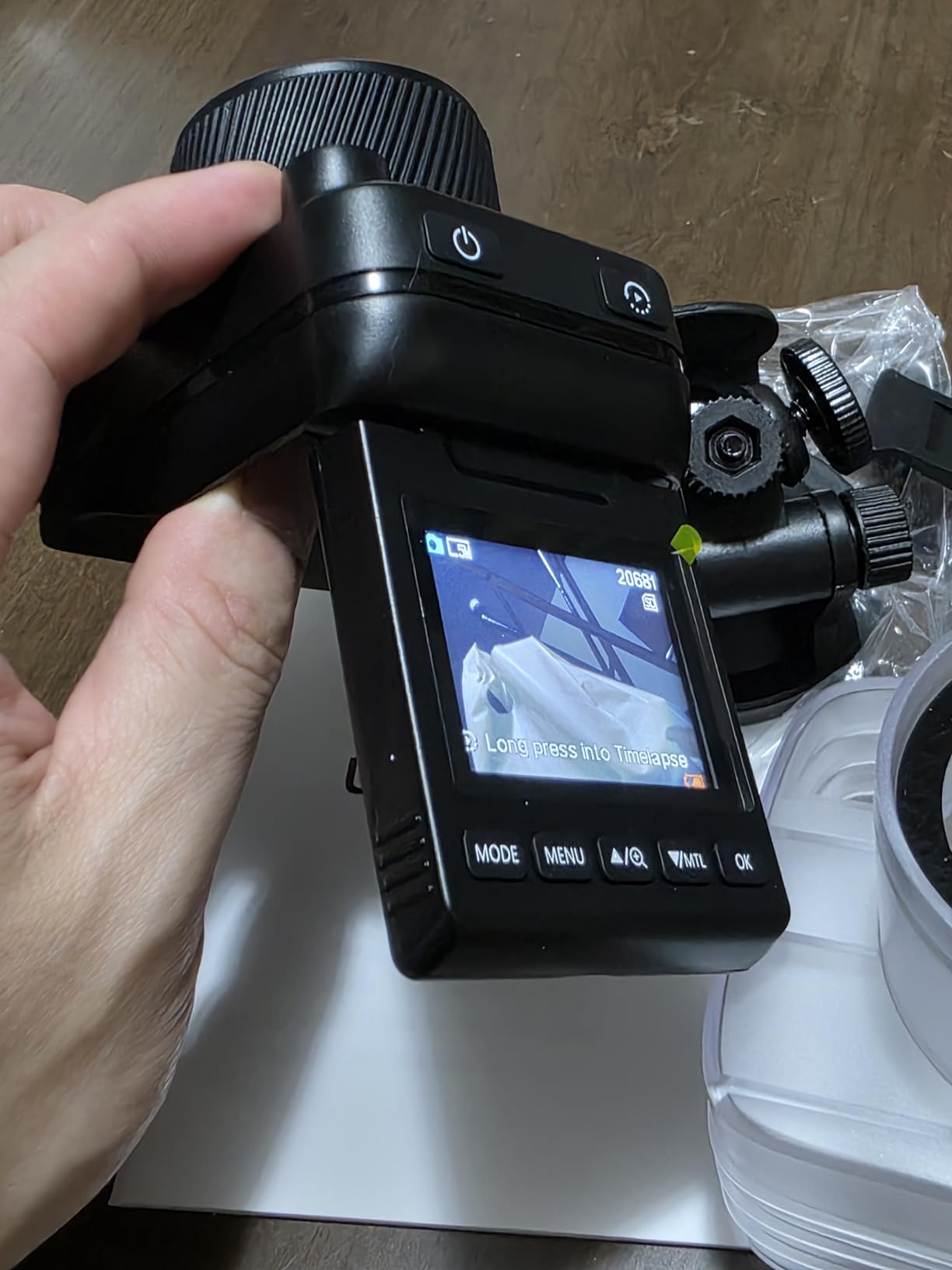 Time Lapse Camera, 4K Timelapse Outdoor Construction Camera with 3 Mount, Waterproof Housing, SD Card for Construction Sites, House Building, Plant Growth customer photo 2