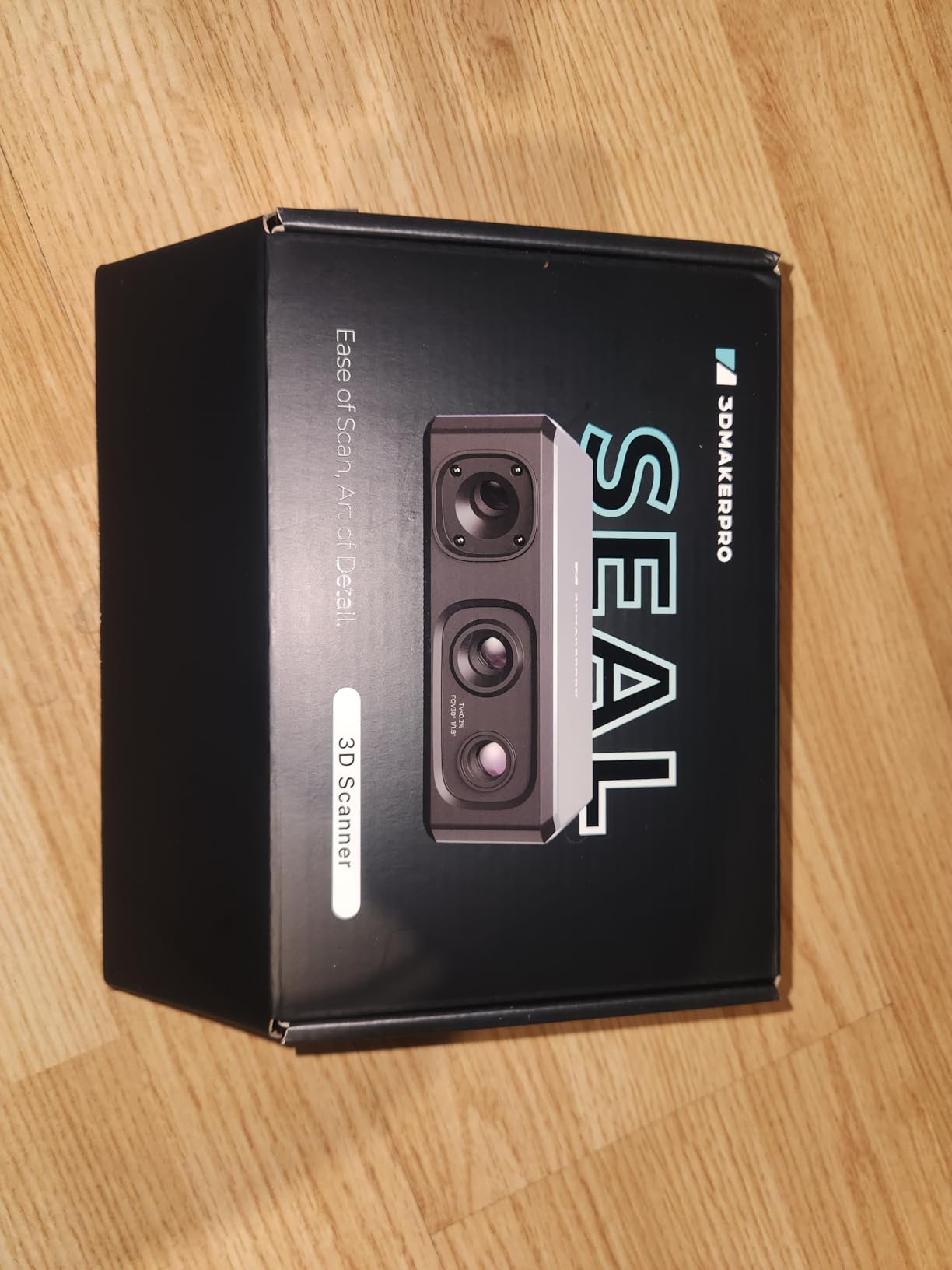 3DMakerpro 3D Scanner for 3D Printer with 0.01mm Accuracy, 24-bit Color Camera, 10FPS Scanning Speed, Anti-Shake Scan 3D Model Scanner for Android/iOS/Win10/MacOS-Seal Standard customer photo 2