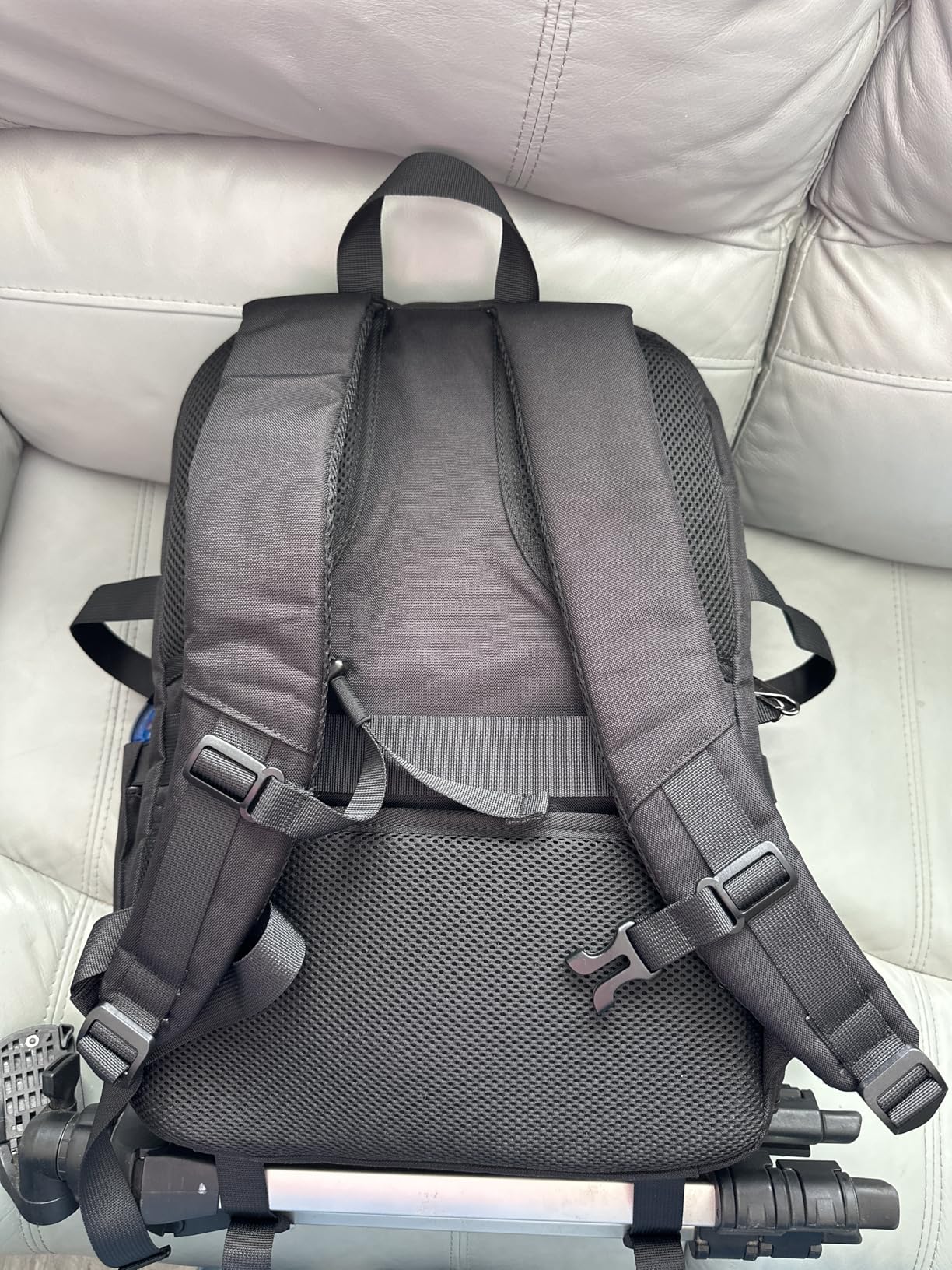 RAINSMORE Camera Bag Backpack for DSLR/SLR/Mirrorless Camera Bags for Photographers 15.6 Inch Waterproof Tactical Photography Case with Rain Cover & Tripod Holder customer photo 2