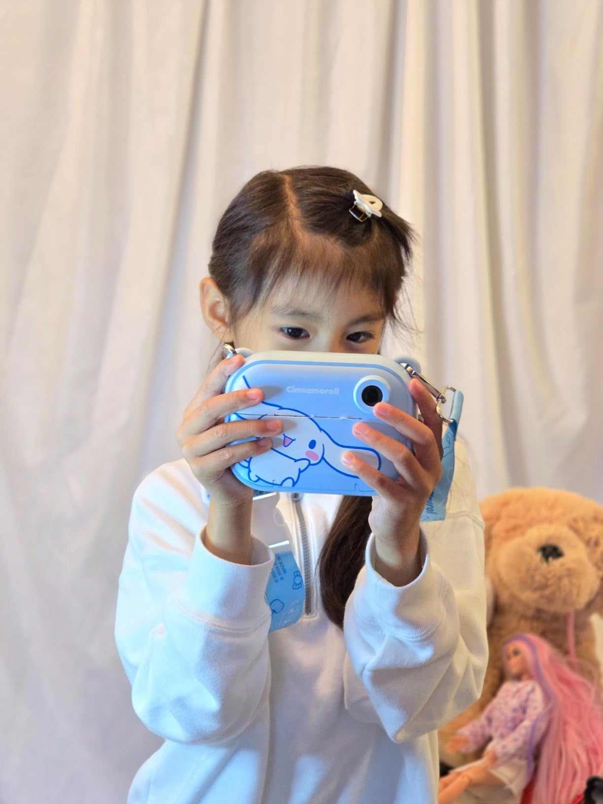 kiimento Instant Print Digital Camera, Ink-Free Thermal Printing with 4 Color-Themed Paper Options, 2.4