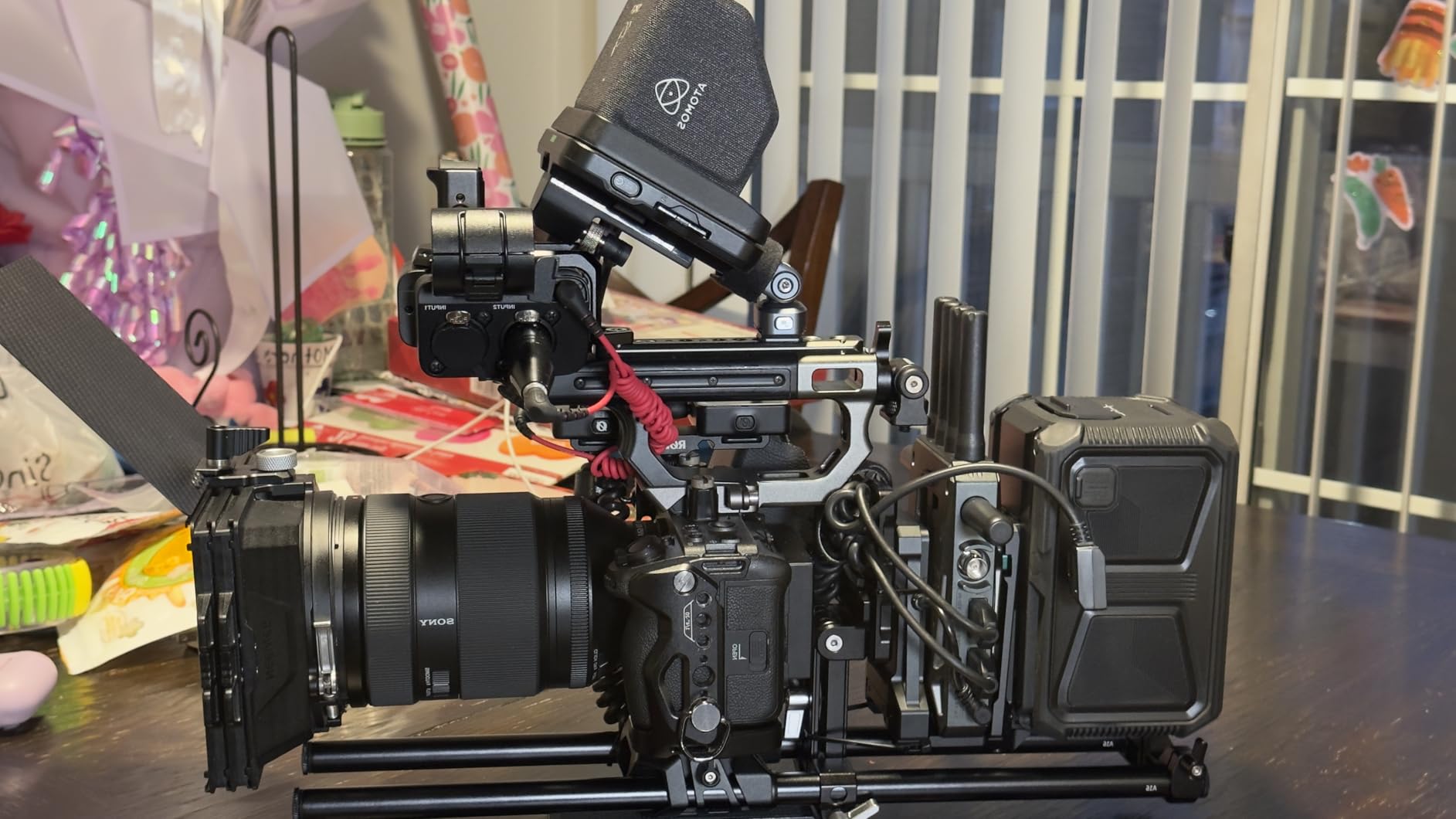 SMALLRIG V Mount Battery, 221Wh/15000mAh V-Mount Battery with 8-Port, 140W 2.5H USB-C Fast Charge, IP54 Water/Dust Proof, 2.0