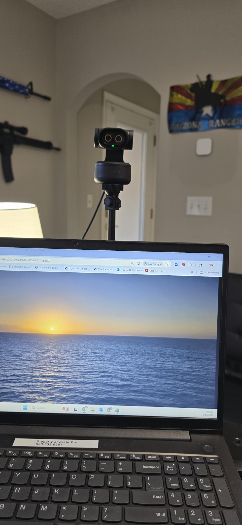 EMEET PIXY Dual-Camera AI-Powered PTZ Camera 4K with Tripod, AI Tracking, PDAF&AI Autofocus 0.2s, 1/2.55'' Sony Sensor, 3 Mics, Presets, 4K Webcam for Streaming, OBS/Twitch/Switch 2 Compatible customer photo 2