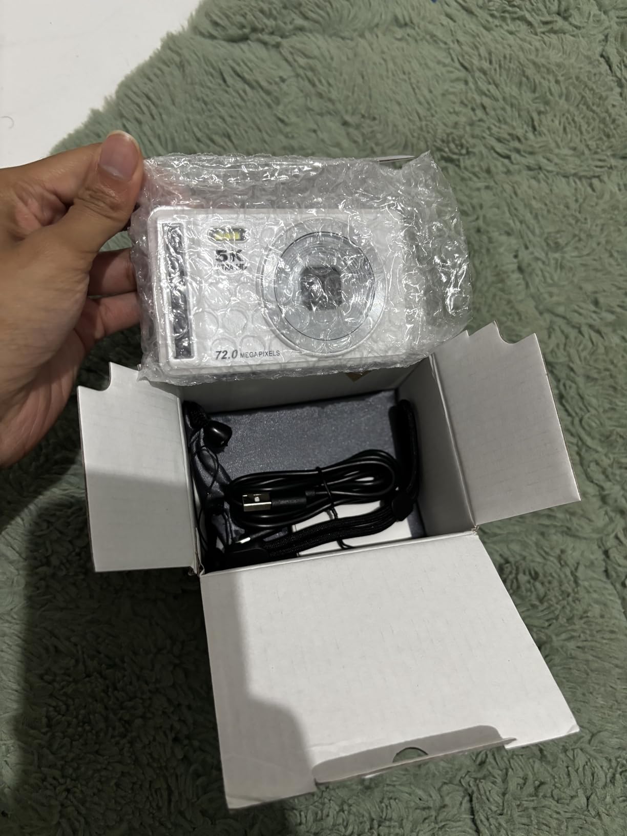 5K Digital Camera - 80MP WiFi Cameras for Photography - UHD Fast Autofocus Vlogging Camera for YouTube with 3