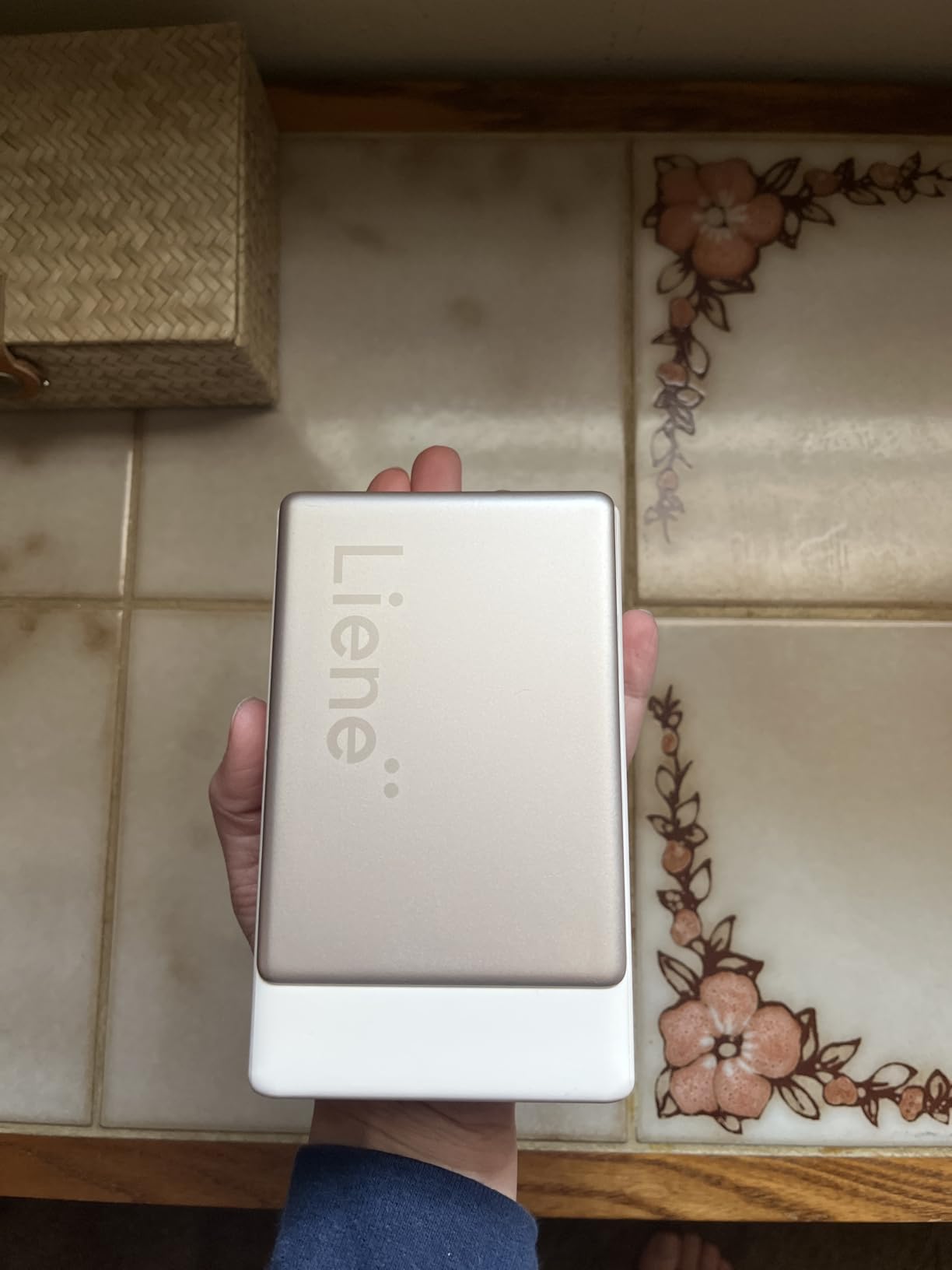 Liene Pearl N200 Pro Portable AI Photo Printer, Instant Mini Picture Printer for iPhone Smartphone, Thermal Dye Sublimation, Bluetooth Sticker Maker 50 Sheets 2x3 Adhesive Paper & 5 Cartridges, Gold customer photo 2