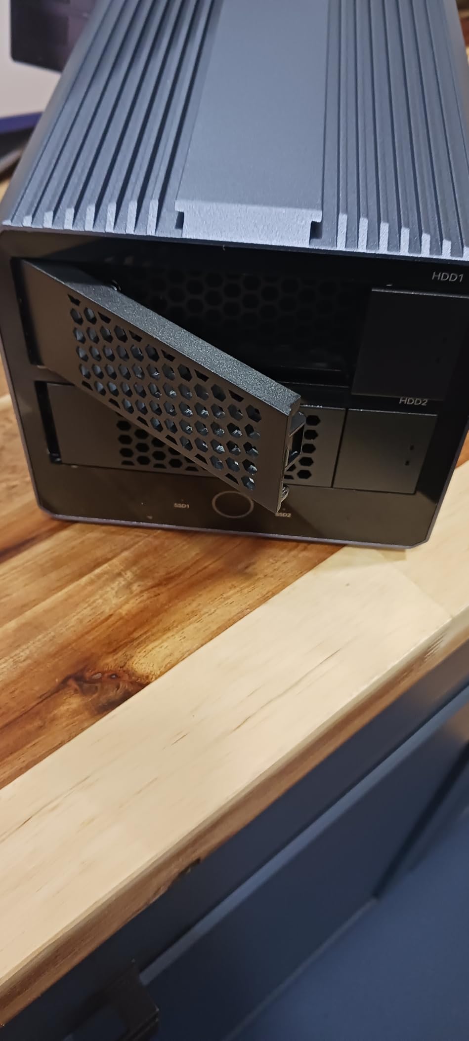ACASIS 40Gbps 4-Bay Hard Drive Enclosure, RAID Enclosure with Dual-Bay HDD Enclosure for 3.5/2.5