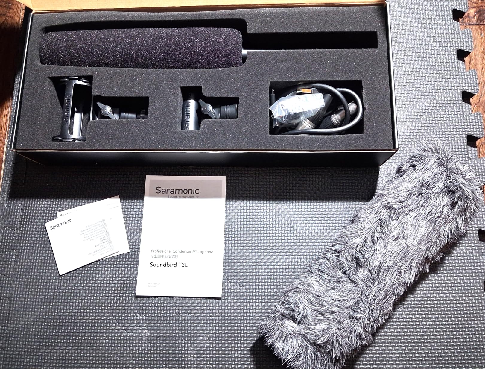 Movo XLR Shotgun Microphone & Boom Pole Kit - Professional Location Sound Recording Bundle with Shotgun Mic and Boompole with Internal XLR Cable for Filmmaking, ENG, and Broadcast Audio customer photo 1