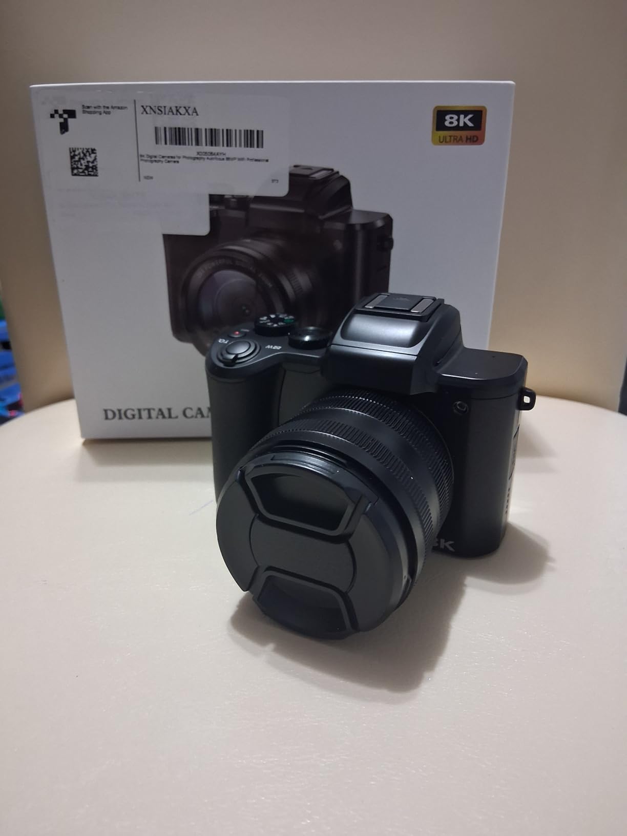 8K Digital Cameras for Photography Autofocus, 2026 Upgrade 88MP WiFi Professional 16X Zoom Photography Camera with Dual-Lens for YouTube, SD Card, Lens Hood, Touch Screen, 2 Batteries & Charging Stand customer photo 2