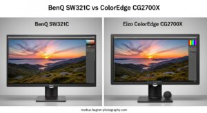 BenQ SW321C vs Eizo ColorEdge CG2700X