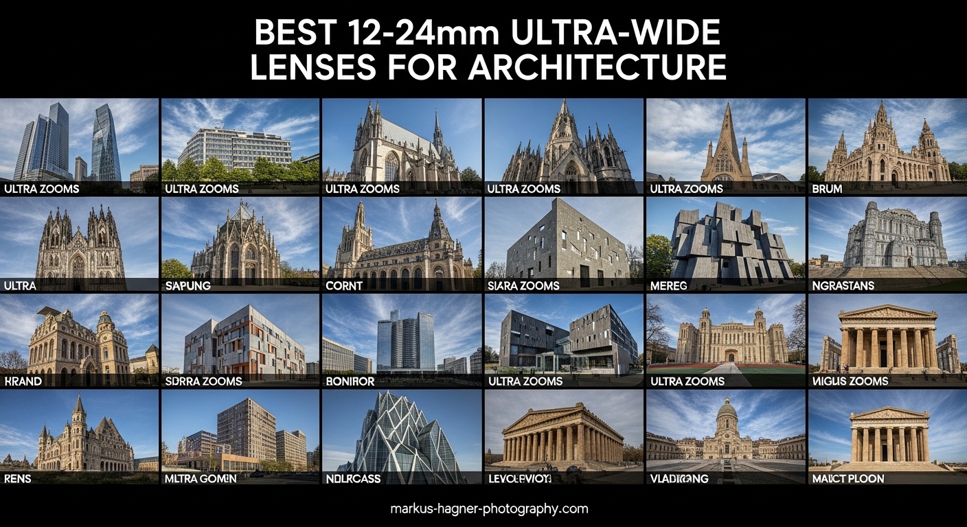 Best 12-24mm Ultra-Wide Zoom Lenses for Architecture