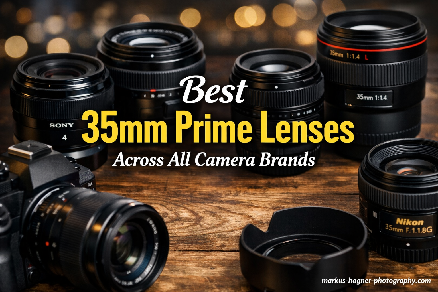 Best 35mm Prime Lenses Across All Camera Brands