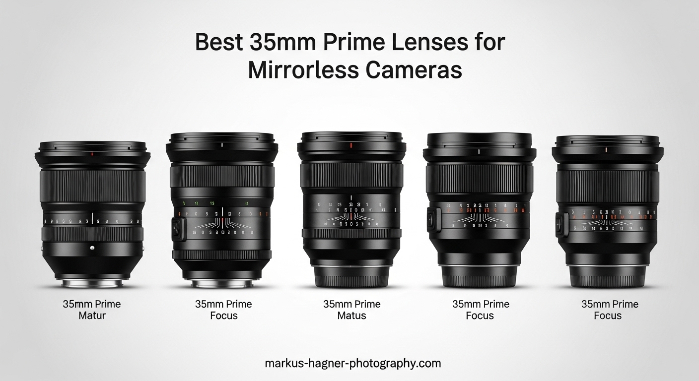 Best 35mm Prime Lenses for Mirrorless Cameras