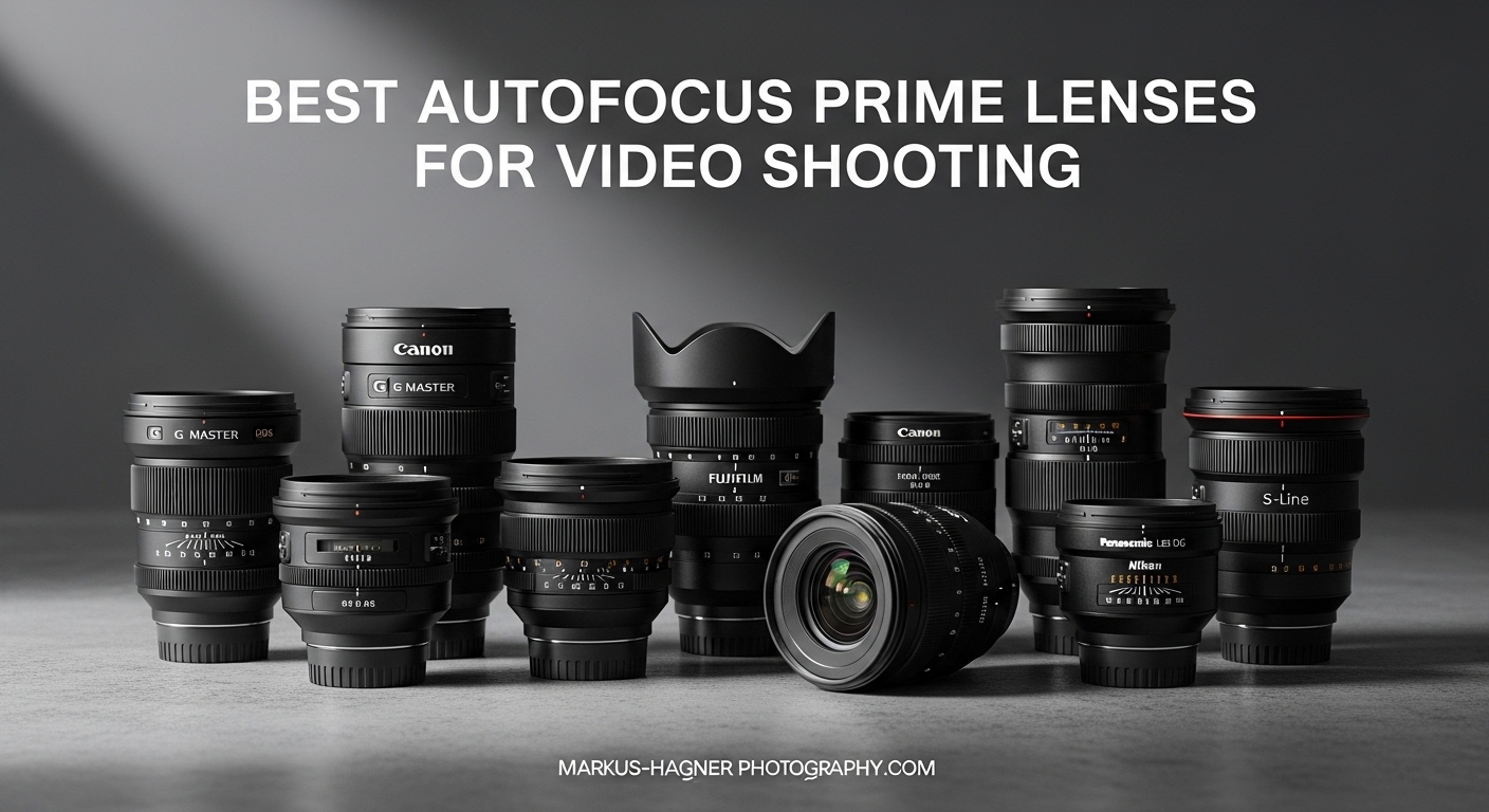 Best Autofocus Prime Lenses for Video Shooting