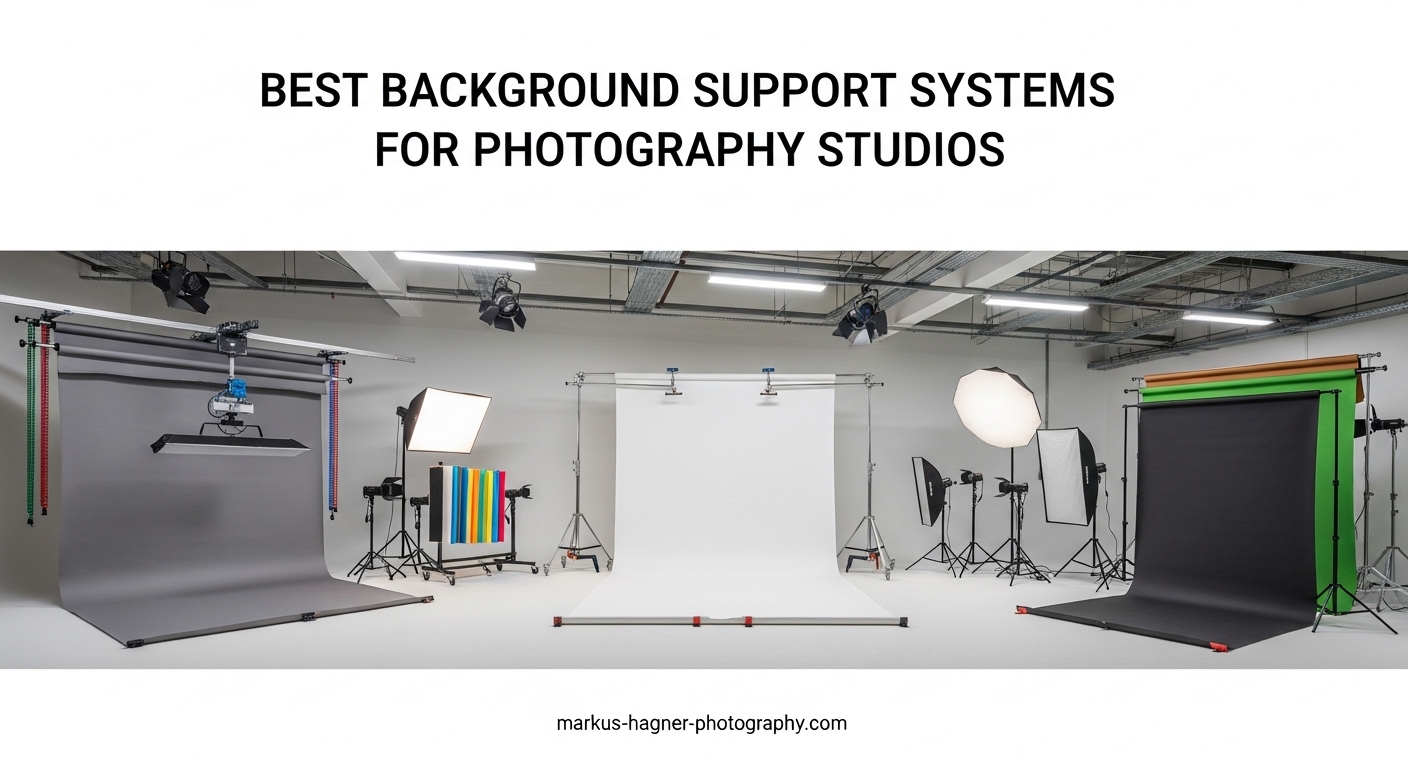 Best Background Support Systems for Photography Studios