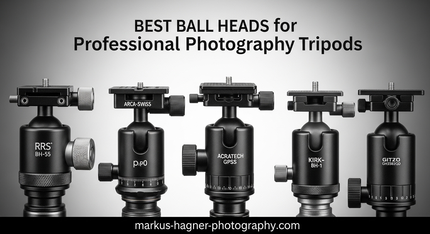 Best Ball Heads for Professional Photography Tripods