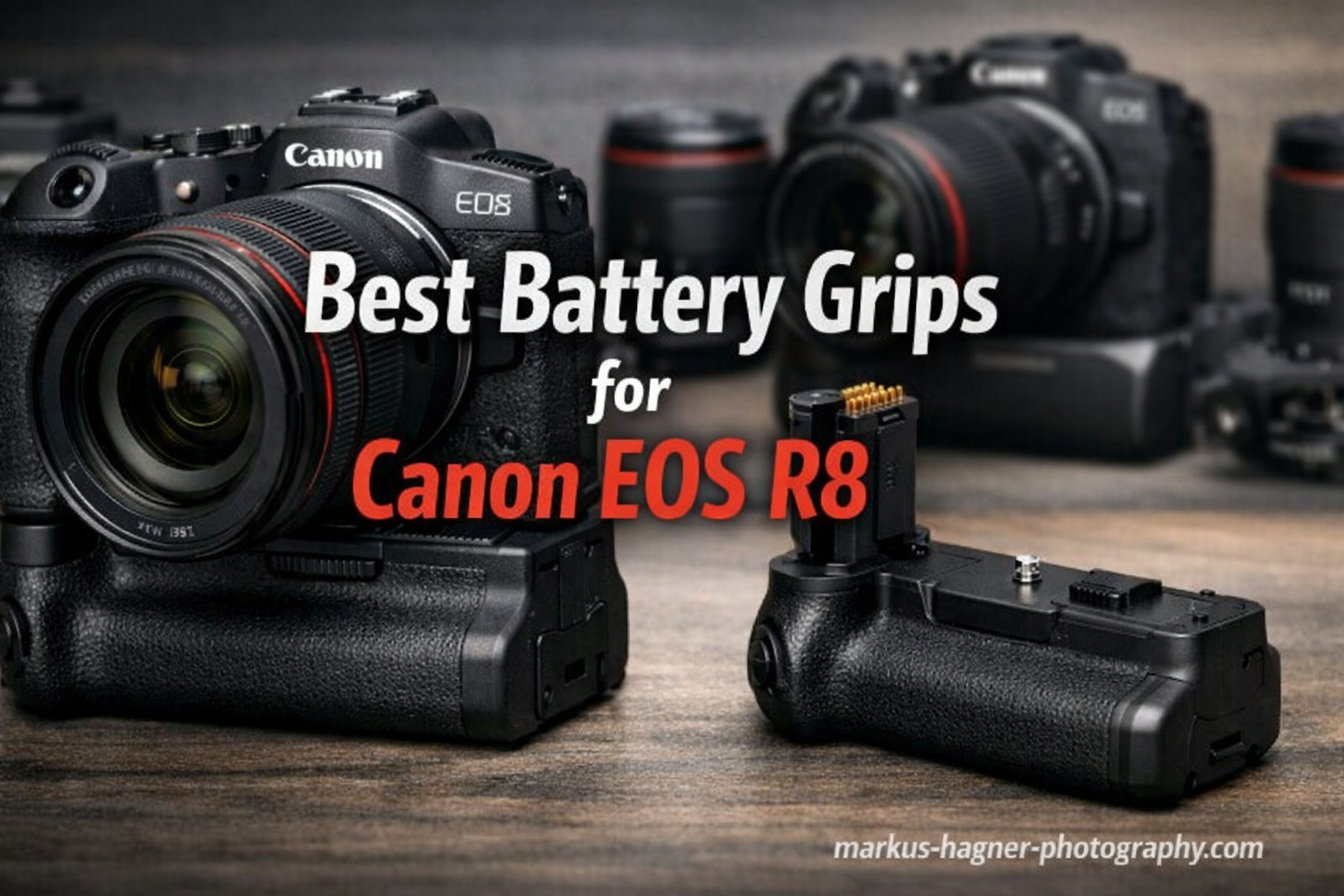Best Battery Grips for Canon EOS R8