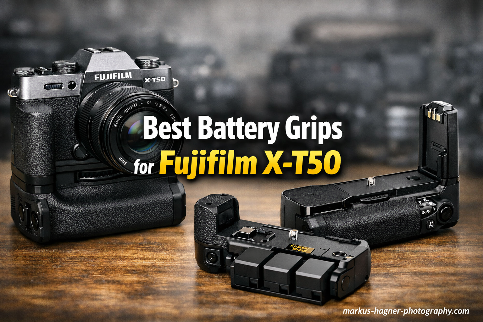 Best Battery Grips for Fujifilm X-T50