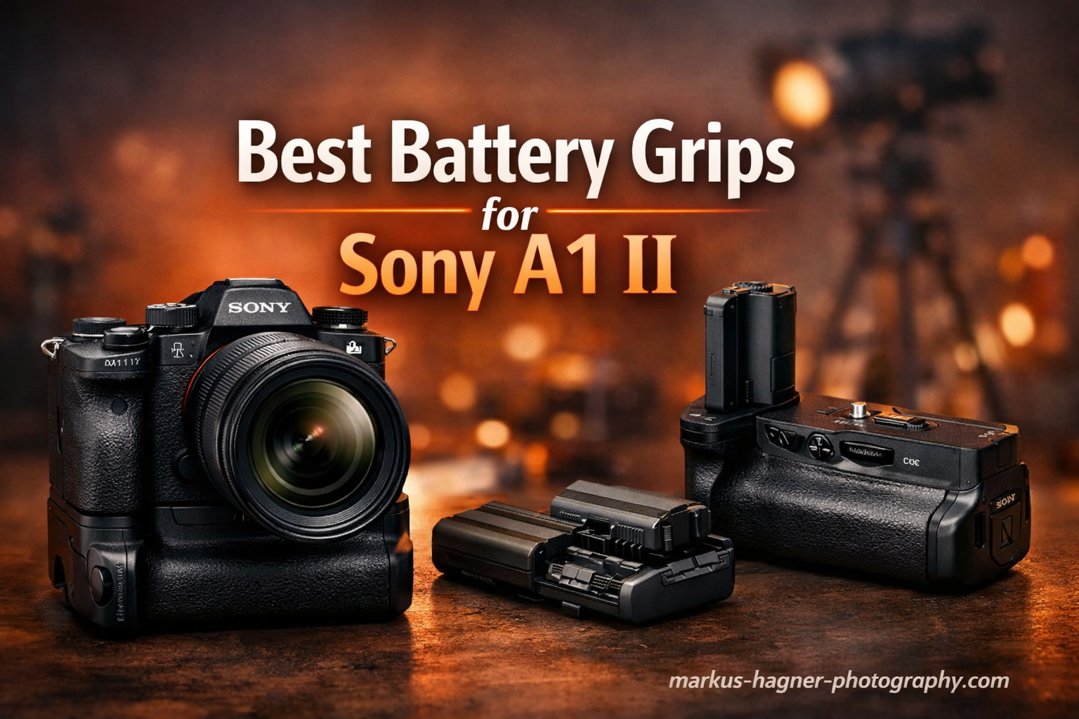 Best Battery Grips for Sony A1 II