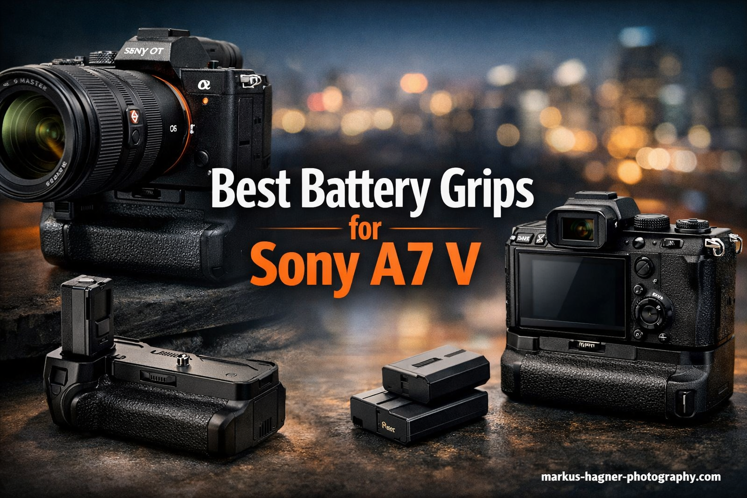 Best Battery Grips for Sony A7 V