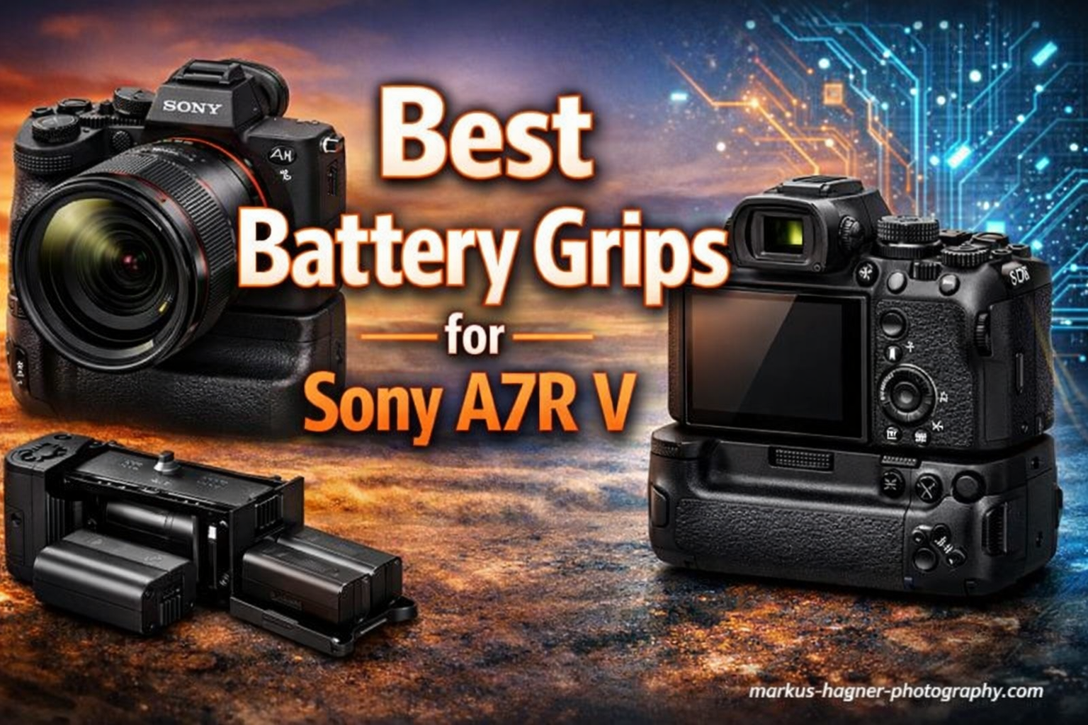 Best Battery Grips for Sony A7R V