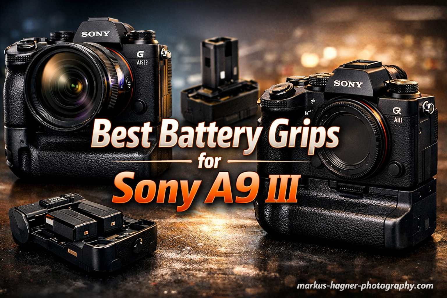 Best Battery Grips for Sony A9 III
