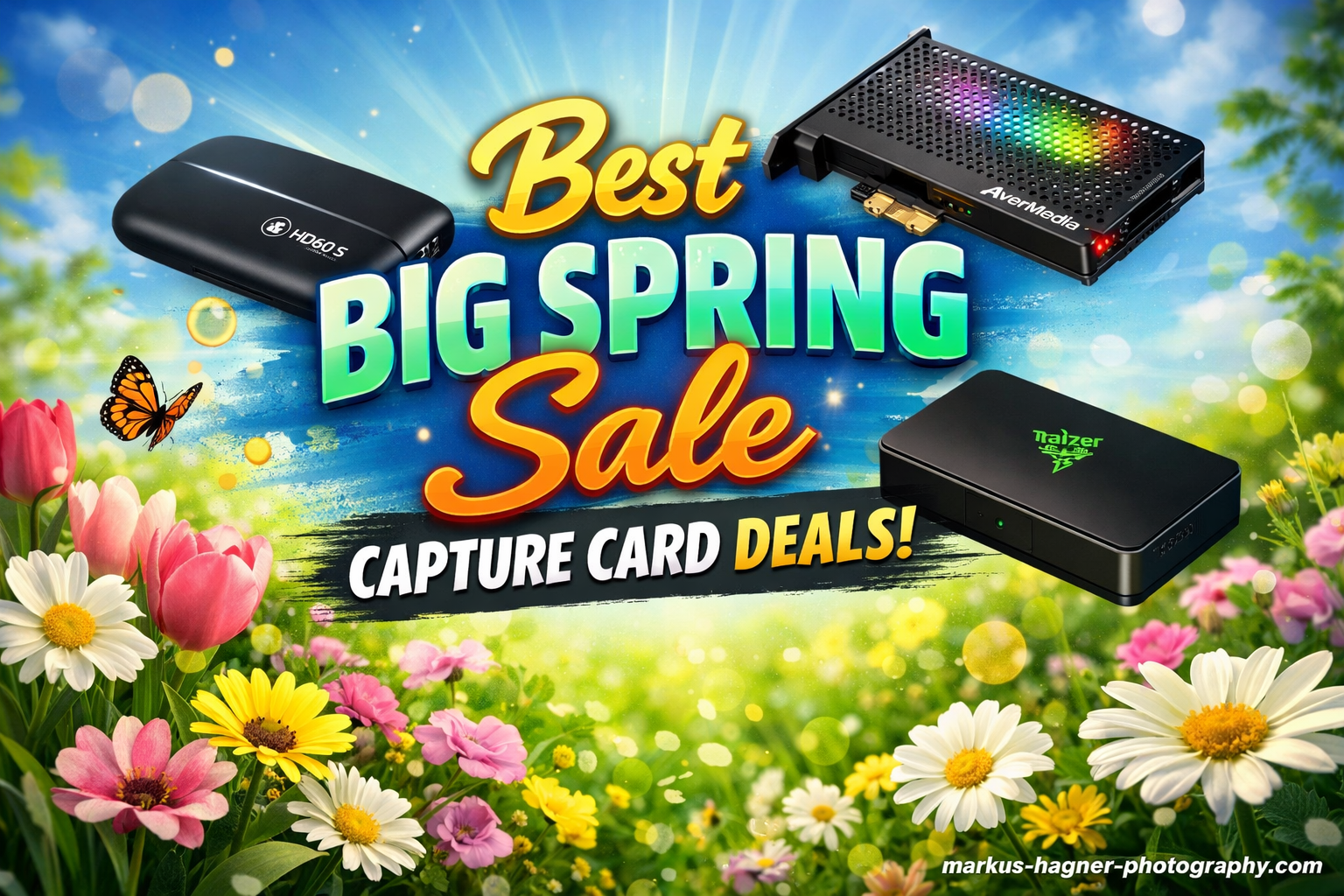 Best Big Spring Sale Capture Card Deals