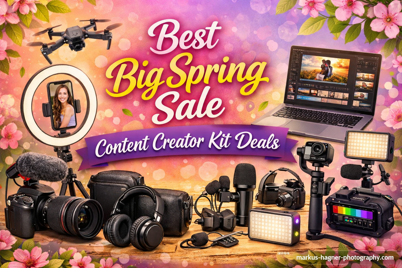 Best Big Spring Sale Content Creator Kit Deals