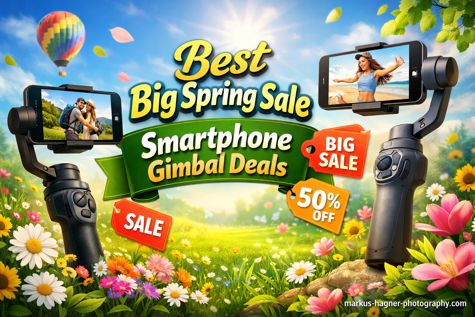 Best Big Spring Sale Smartphone Gimbal Deals