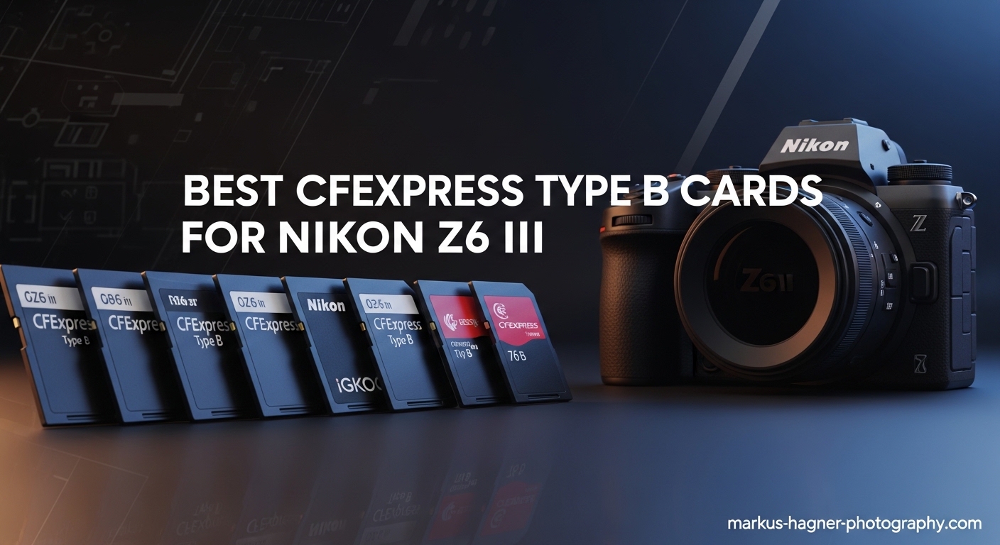 Best CFexpress Type B Cards for Nikon Z6 III