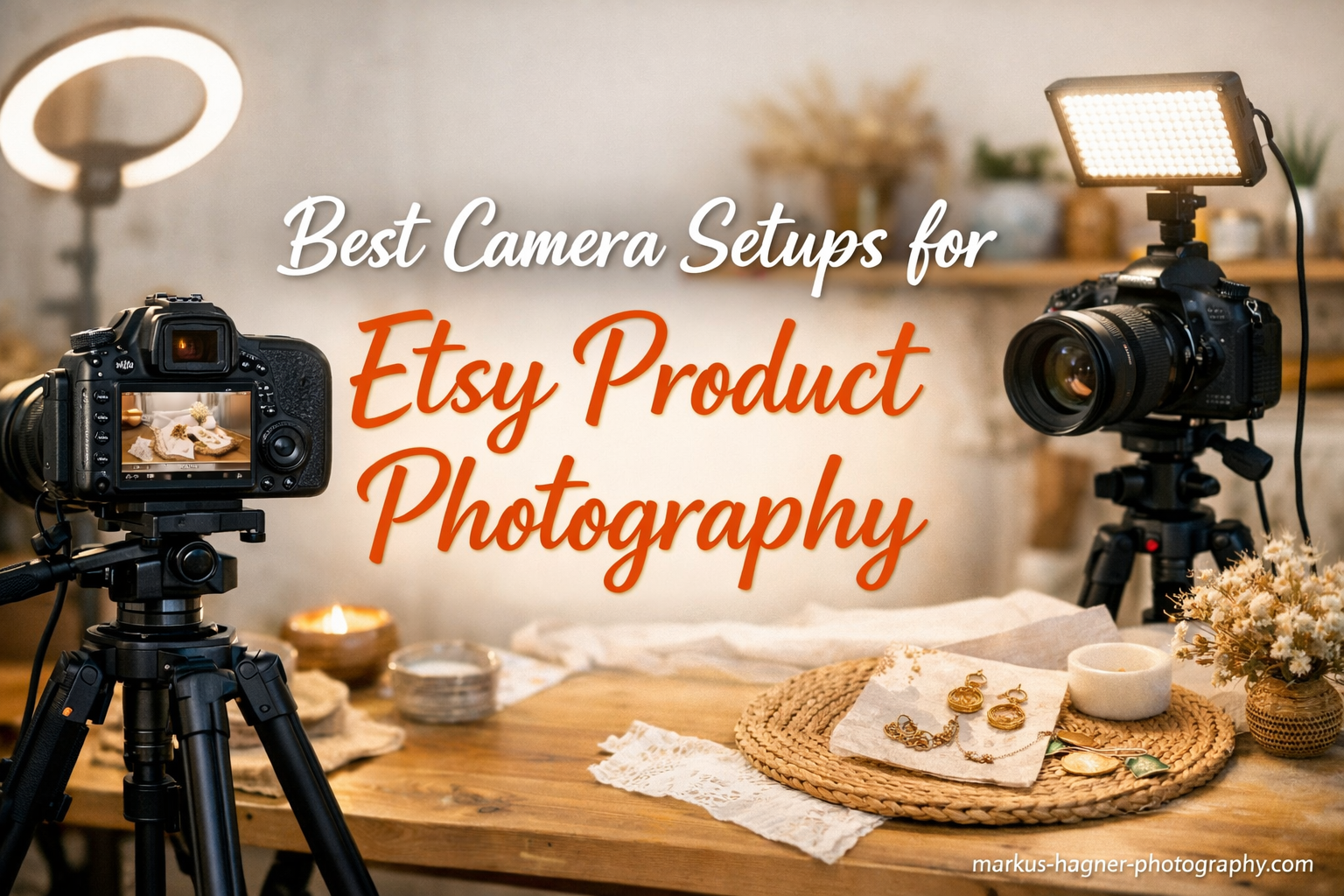 Best Camera Setups for Etsy Product Photography