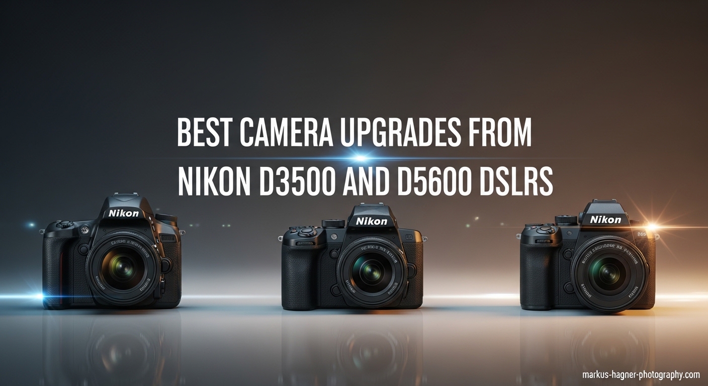 Best Camera Upgrades from Nikon D3500 and D5600 DSLRs