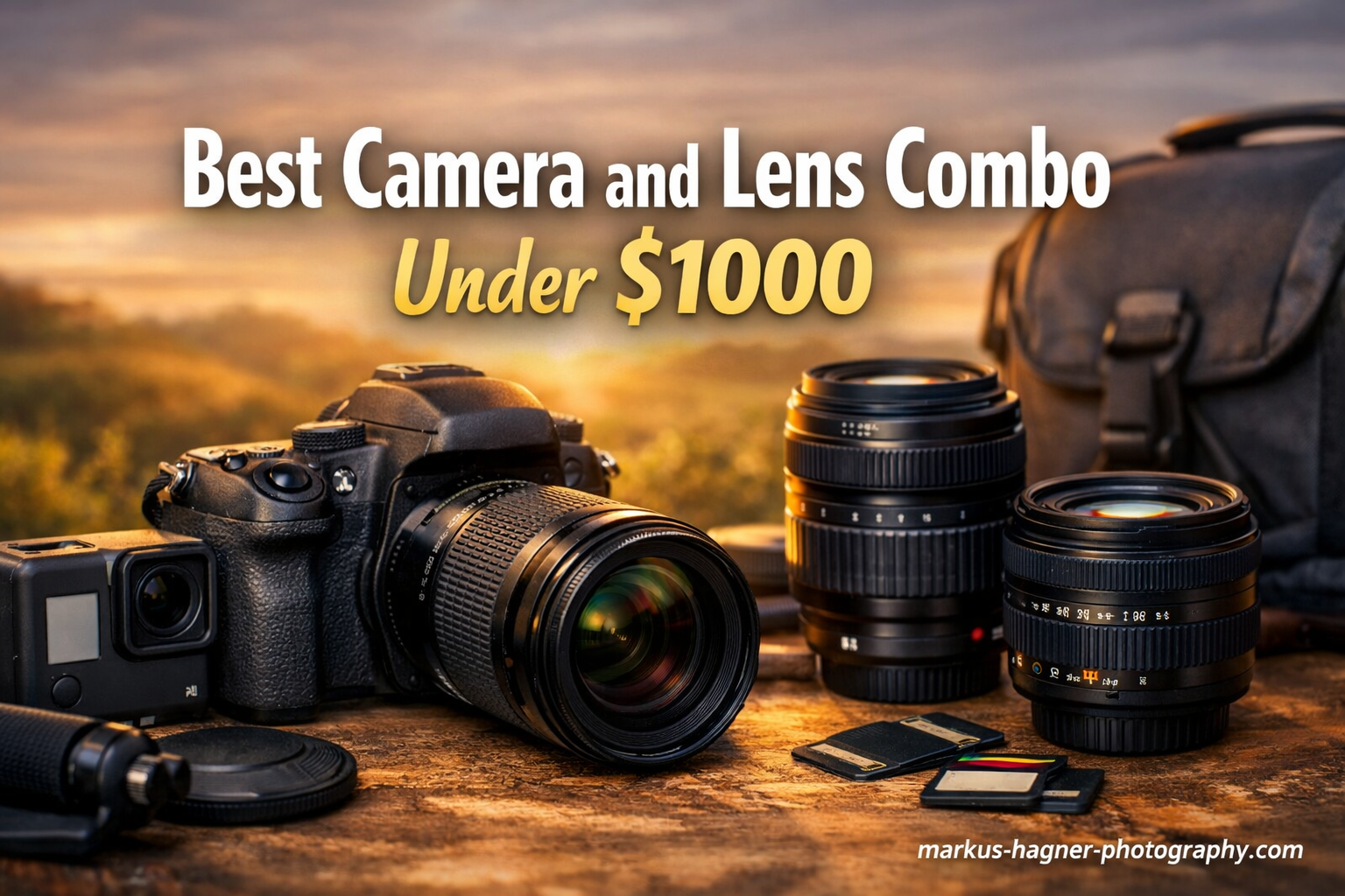Best Camera and Lens Combo Under $1000
