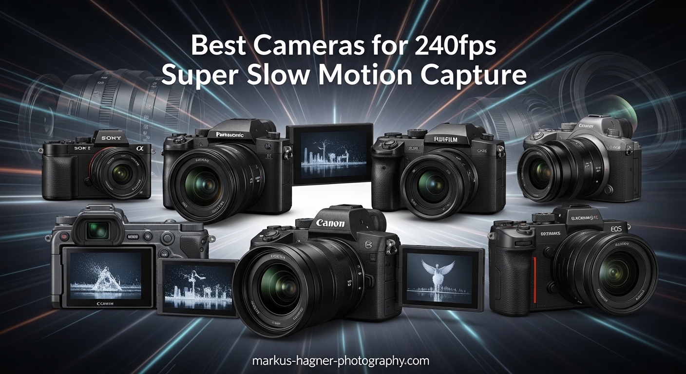 Best Cameras for 240fps Super Slow Motion Capture