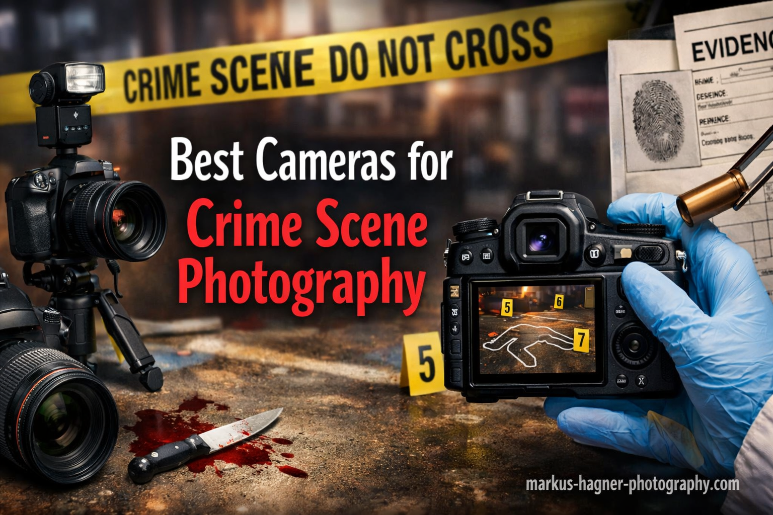 Best Cameras for Crime Scene Photography