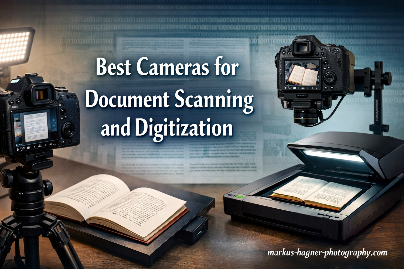 Best Cameras for Document Scanning and Digitization