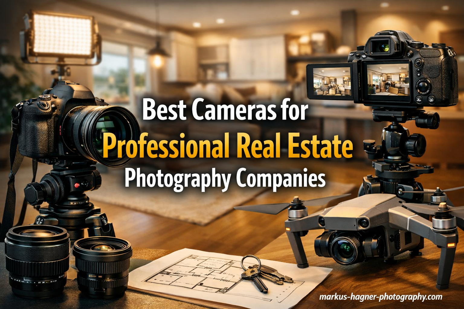 Best Cameras for Professional Real Estate Photography Companies