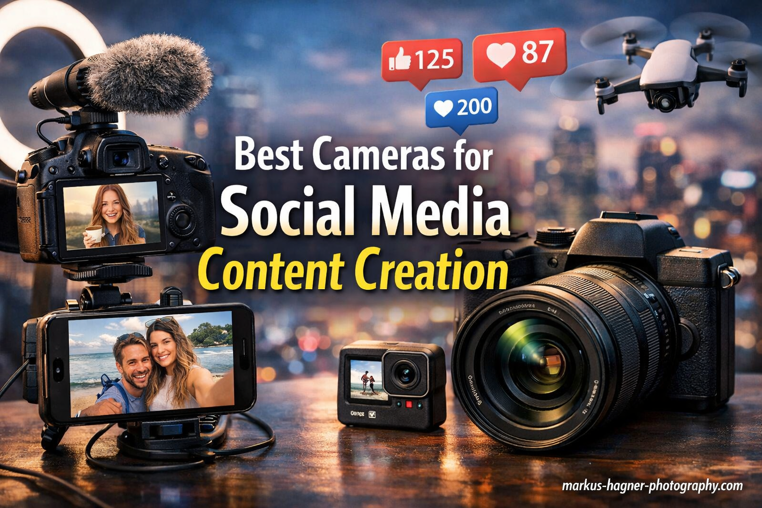 Best Cameras for Social Media Content Creation