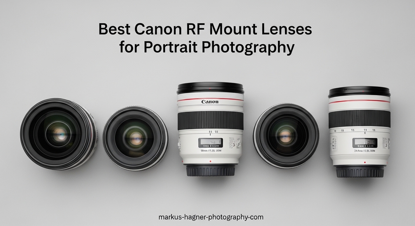 Best Canon RF Mount Lenses for Portrait Photography