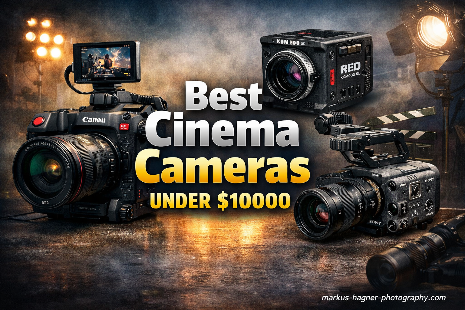 Best Cinema Cameras Under $10000