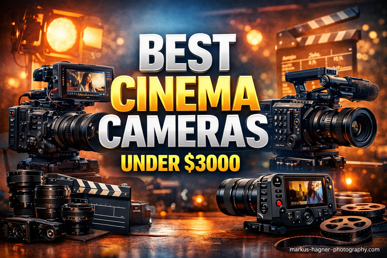 Best Cinema Cameras Under $3000