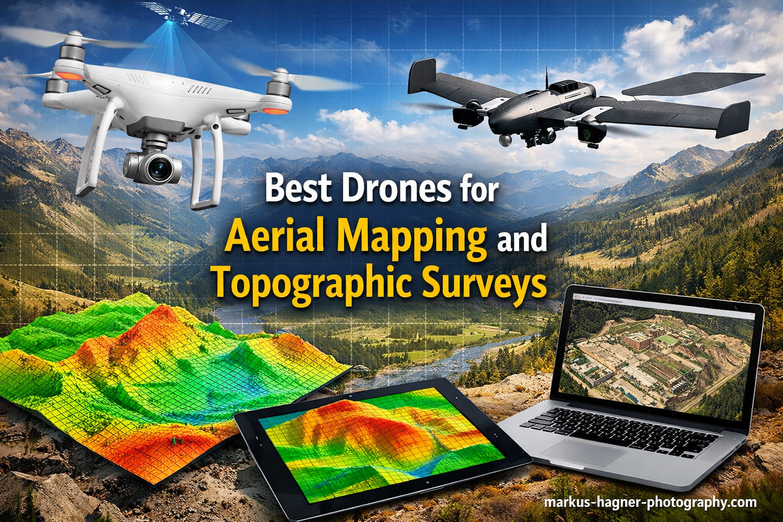 Best Drones for Aerial Mapping and Topographic Surveys