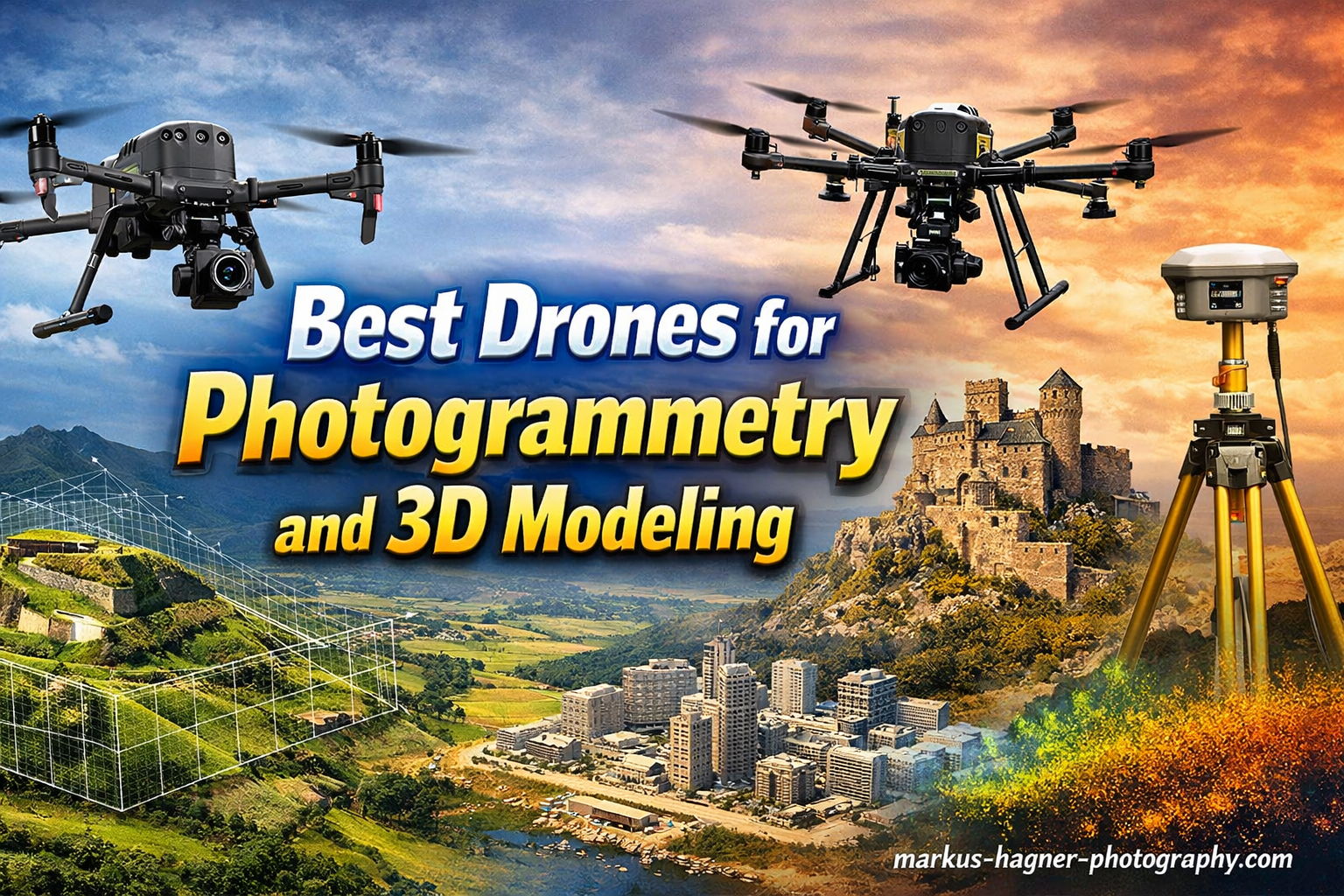 Best Drones for Photogrammetry and 3D Modeling