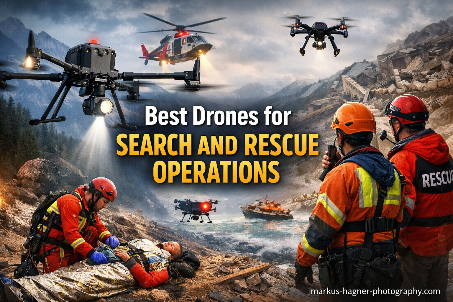 Best Drones for Search and Rescue Operations