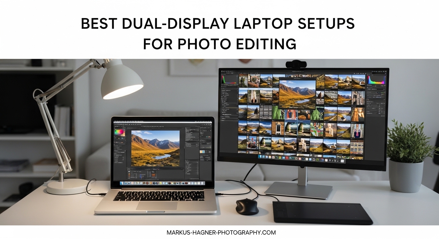 Best Dual-Display Laptop Setups for Photo Editing