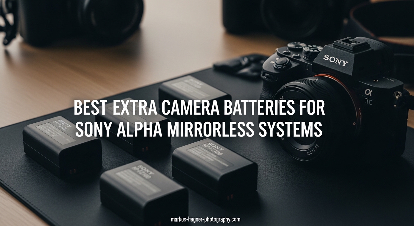 Best Extra Camera Batteries for Sony Alpha Mirrorless Systems