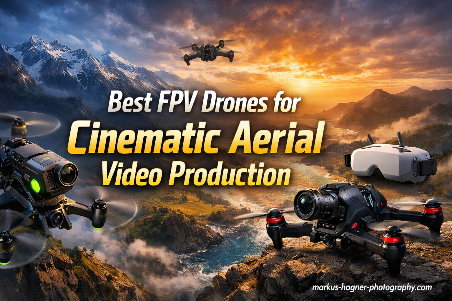 Best FPV Drones for Cinematic Aerial Video Production