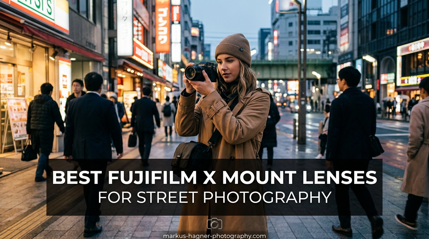 Best Fujifilm X Mount Lenses for Street Photography