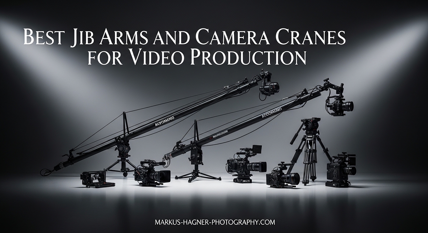 Best Jib Arms and Camera Cranes for Video Production