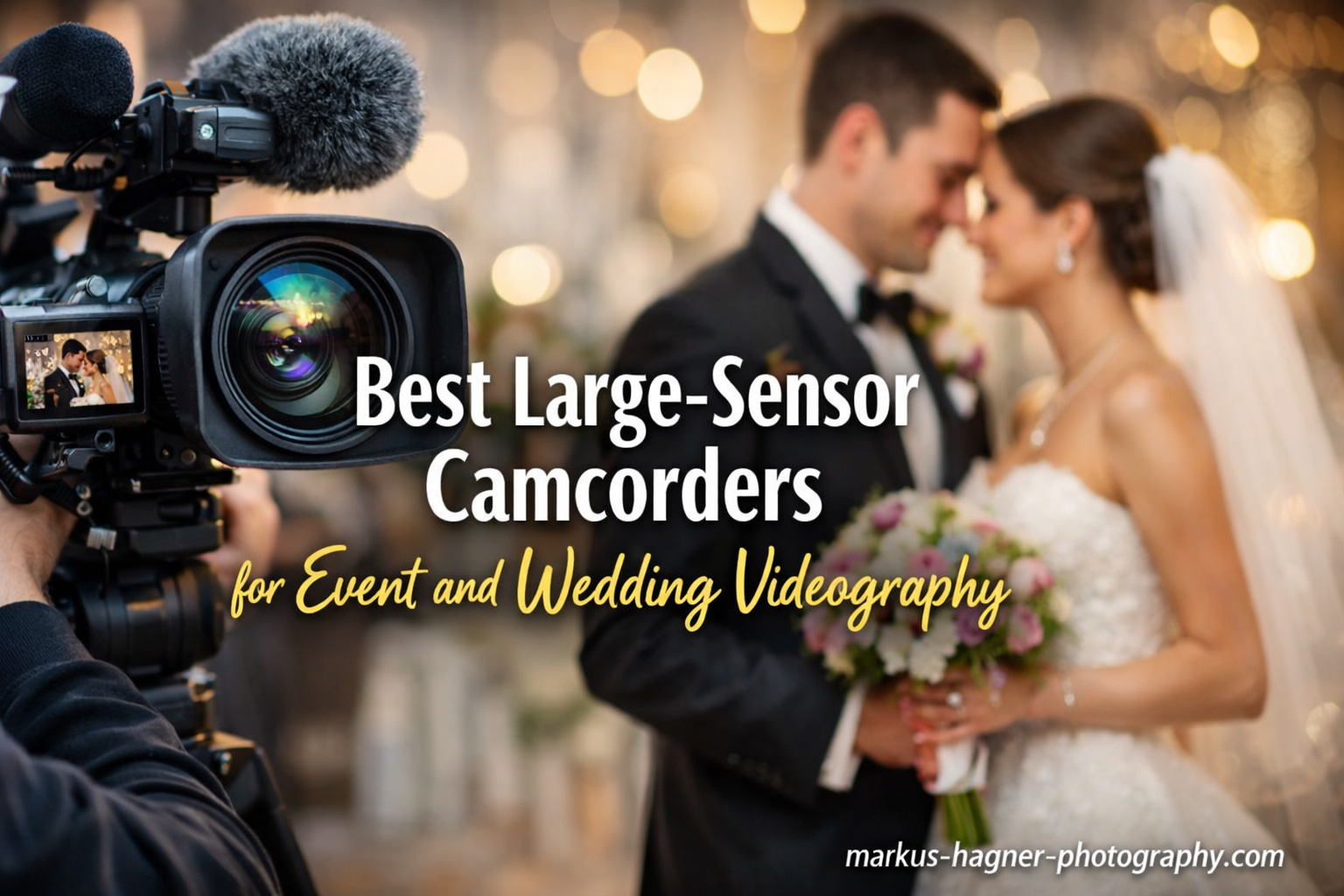 Best Large-Sensor Camcorders for Event and Wedding Videography