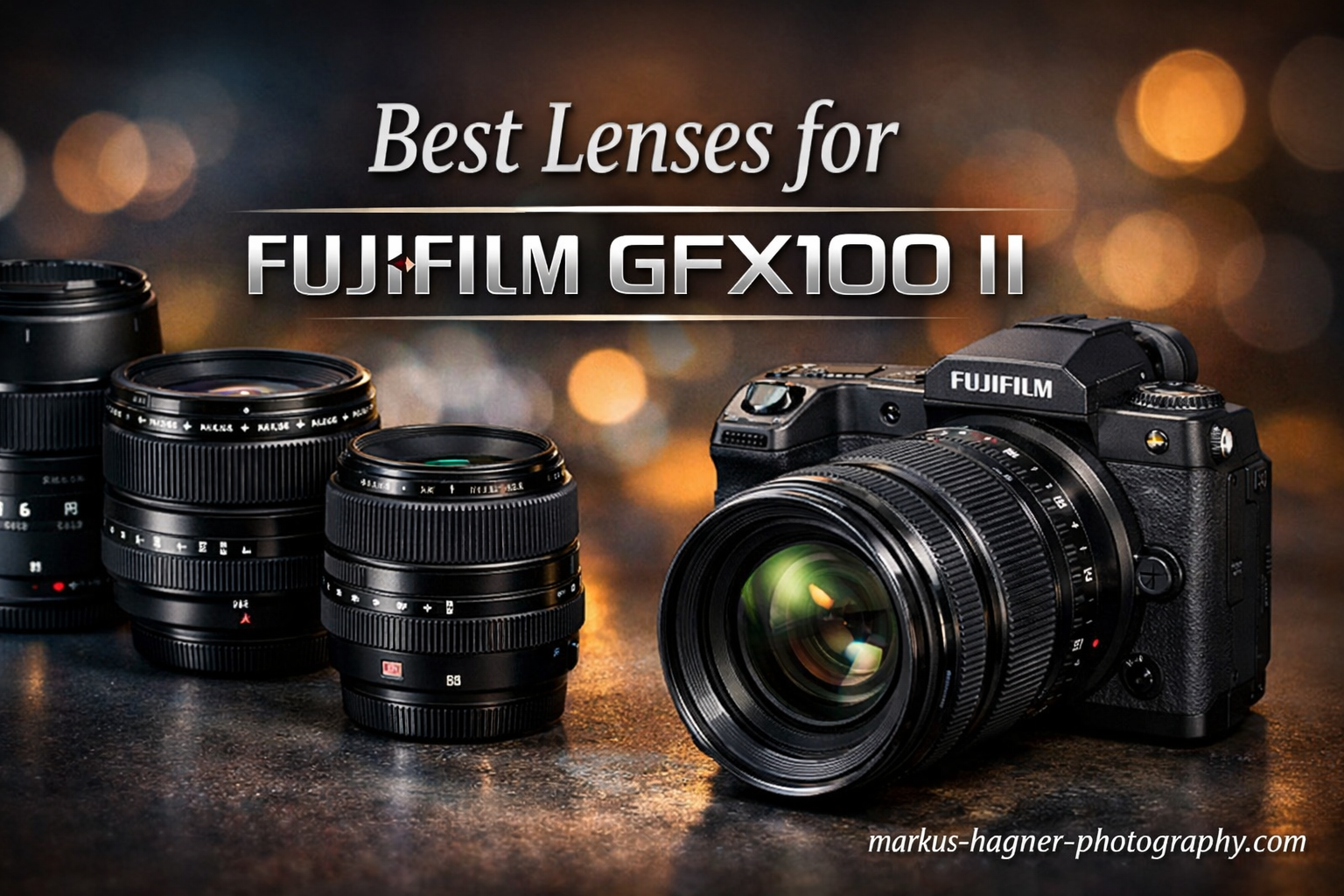 Best Lenses for Fujifilm GFX100 II