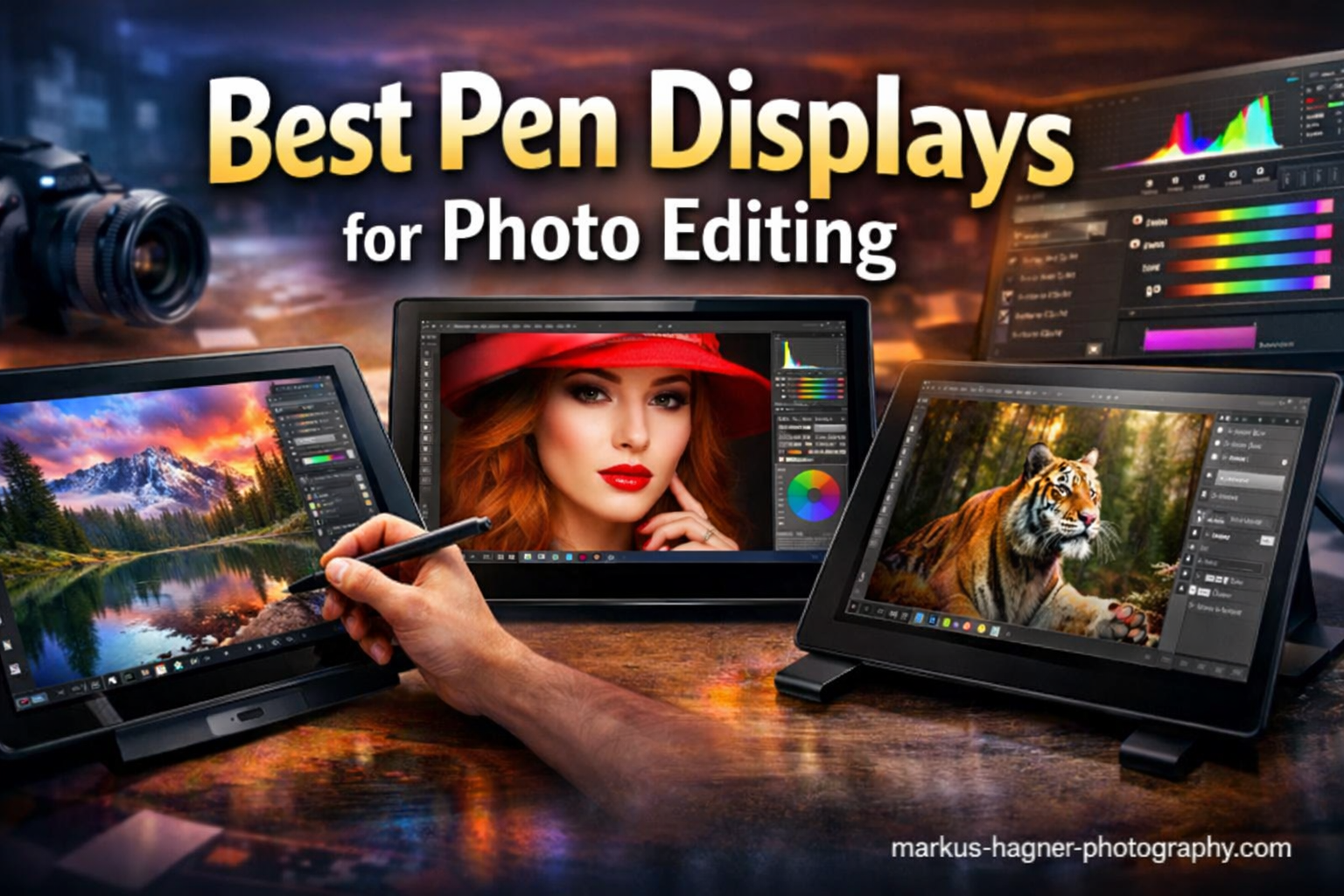Best Pen Displays for Photo Editing